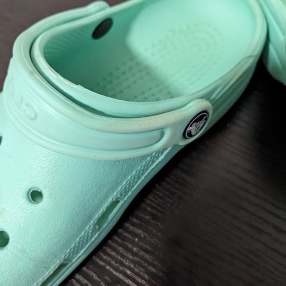 Teal Crocs Classic Clog Women's 7 / Men's 5 - Picture 10 of 11